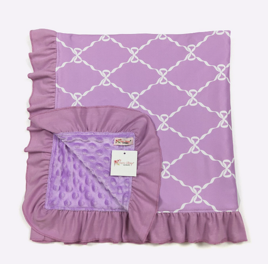 Plum Coquette Blanket