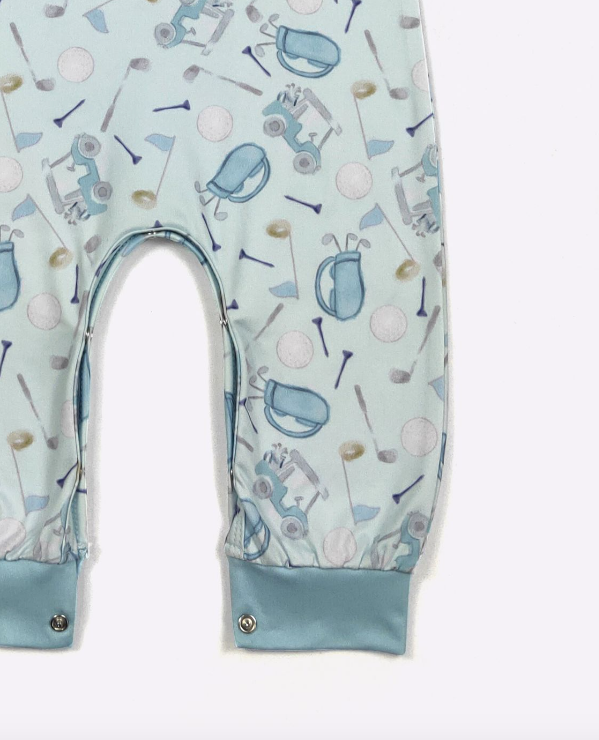 Hole in One Boy Romper