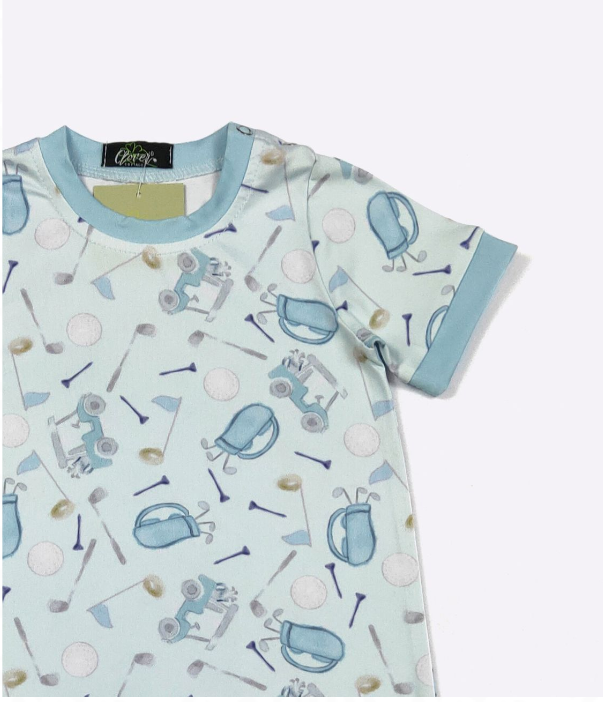 Hole in One Boy Romper