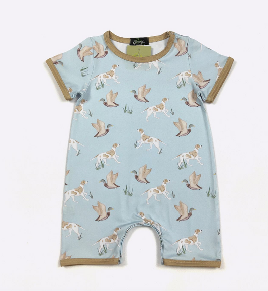 Mallard Hunter Boy Romper