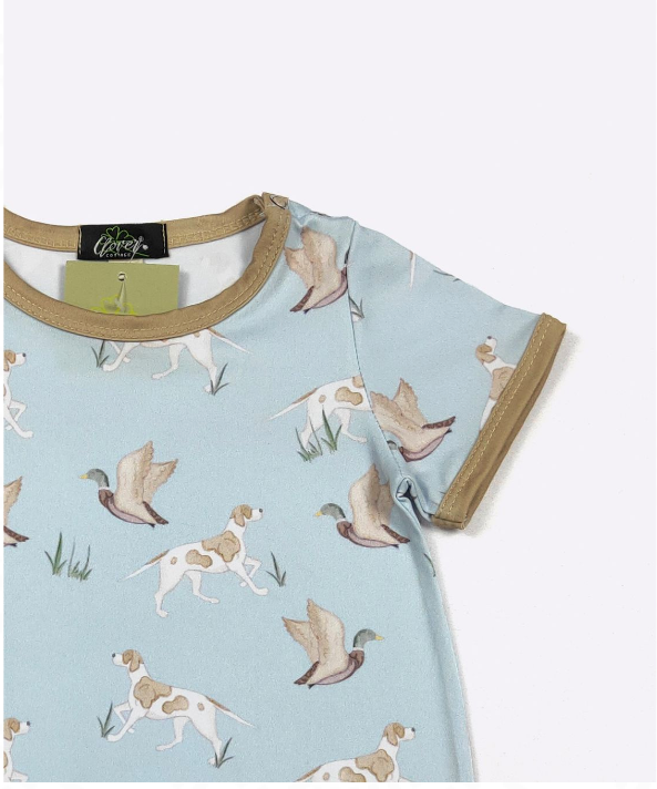 Mallard Hunter Boy Romper