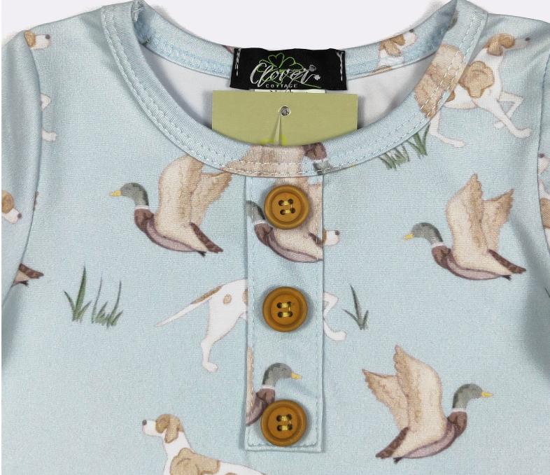 Mallard Hunter Knotted Gown