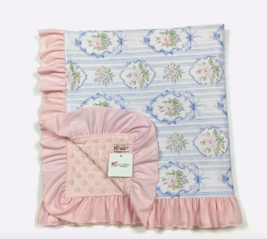 Periwinkle Portrait Blanket