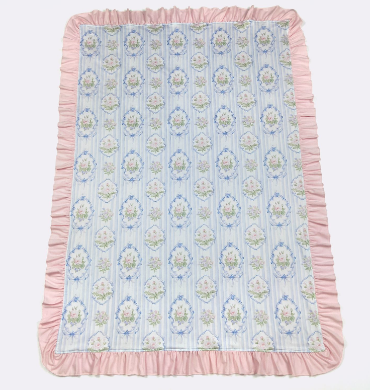 Periwinkle Portrait Blanket