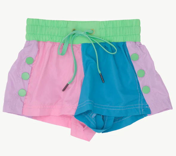 PASTEL COLOR BLOCK SHORT