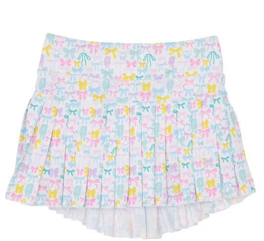 PASTEL BOWS MINI PLEAT