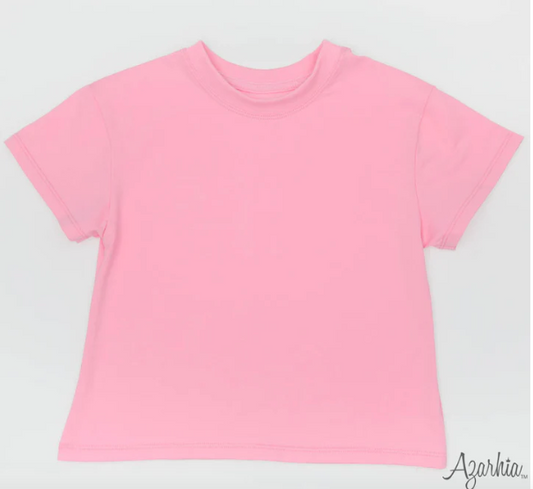 Boxy T’ in Solid Pink