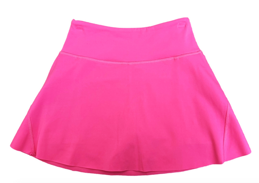 High Waisted Skort in Pink