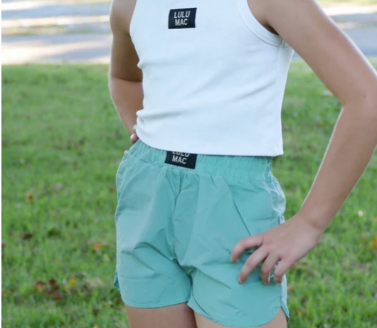 LuLu Mac SHORT Turq KIDS SHORTS