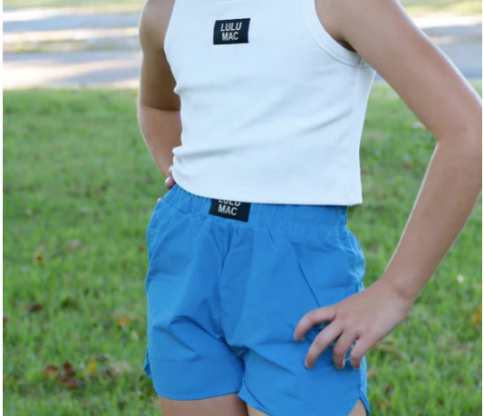 LuLu Mac SHORT cobalt blue KIDS SHORTS