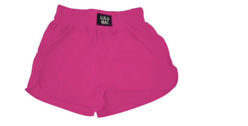 LuLu Mac SHORT Hot Pink KIDS SHORTS
