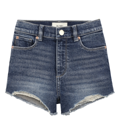 LUCY HIGH RISE SHORTS: Palmwood