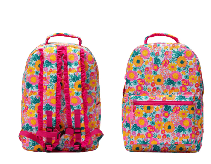 Kids Bold Floral Backpack
