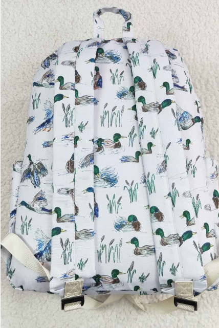 Duck Print Hunting Kids Backpack