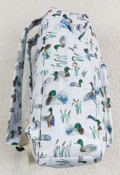 Duck Print Hunting Kids Backpack