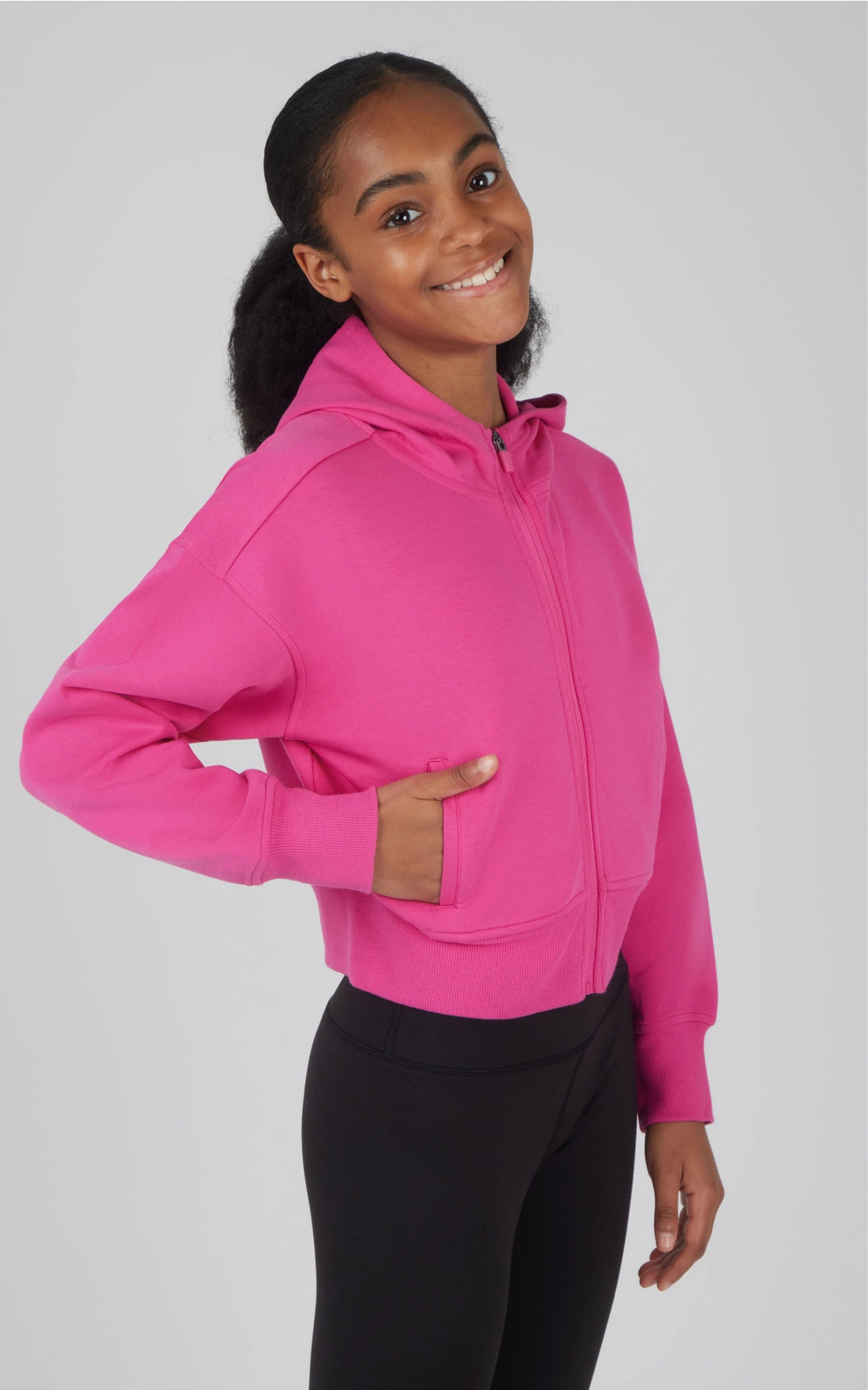 Girls Scuba Full Zip Hoodie