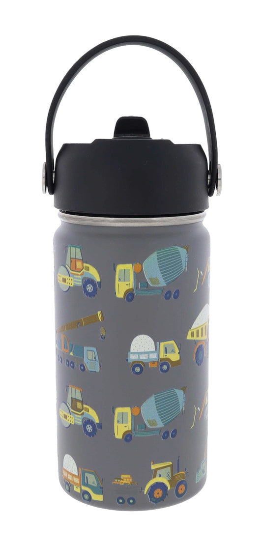 Construction Crew 12 oz. Bottle with Straw Cap