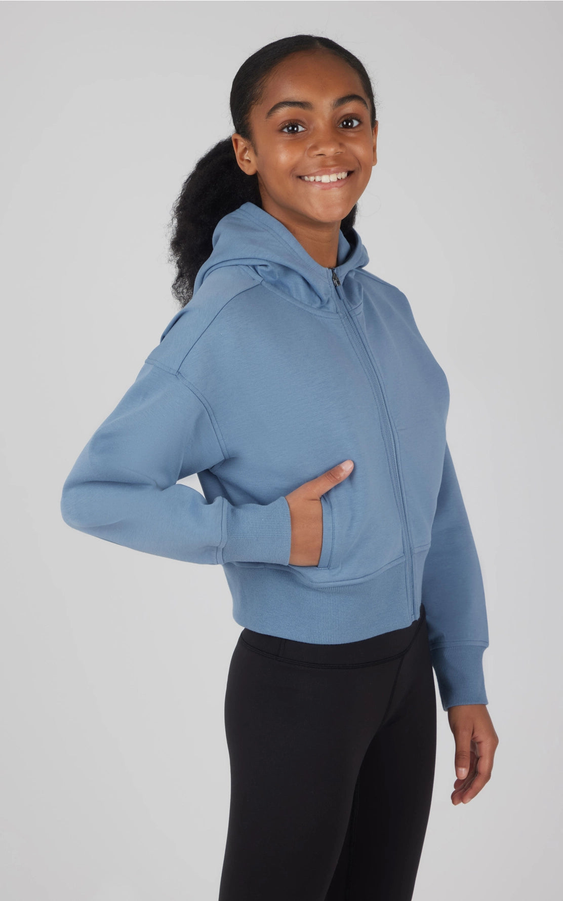 Girls Scuba Full Zip Hoodie